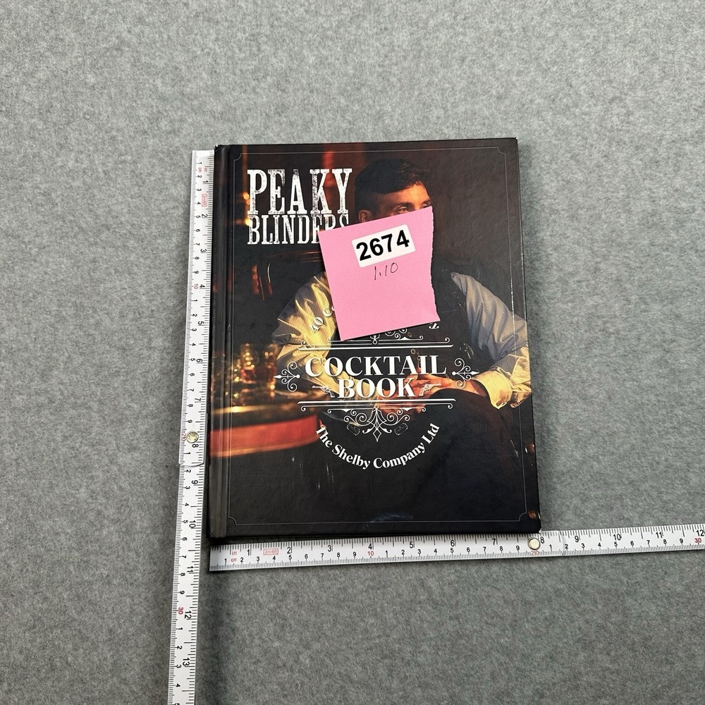 Peaky Blinders Cocktail Book Shelby Company Ltd Hardcover 40 Recipes - Picture 12 of 12